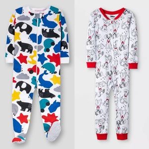 Disney Lamaze Toddler Boys Organic Cotton Snug Fit Pajama 2 Bundle 2T NWT